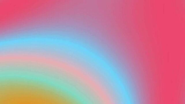 Abstract Colorful Gradient Light in Soft Ambient Setting