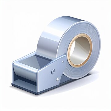 Industrial stainless steel ball valve with blue handle.