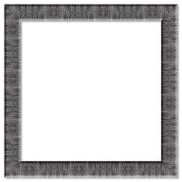 Ornate square frame with a transparent background