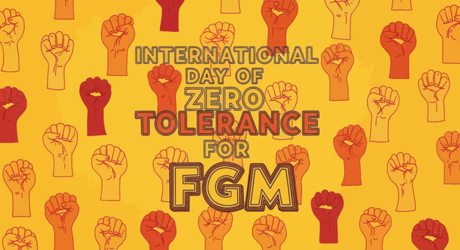 International day of zero tolerance for fgm awareness poster