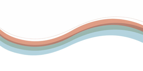 Obraz premium Abstract Colorful Blue Wave Background with Flowing Light Curves Dynamic Motion Lines Modern Vector Design for Business Banner Web Template and Artistic Wallpaper Illustration