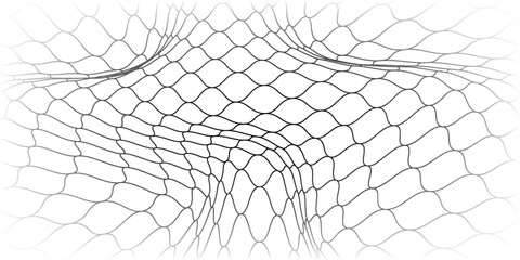 Mesh texture for fishing nets. Seamless pattern for sportswear or soccer goal, volleyball net, basketball hoop, hockey, athletics. Abstract net background for sports © Muaffa