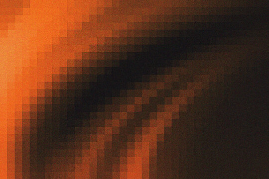 Abstract Noisy Pixel Art Tunnel Effect Background
