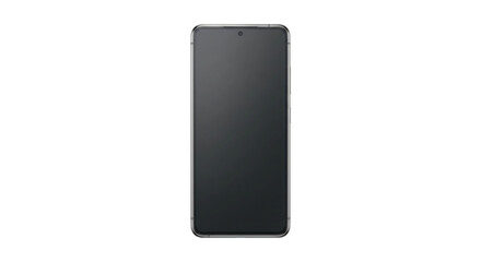 Sleek modern smartphone with minimal bezels and black screen display © Sapphire
