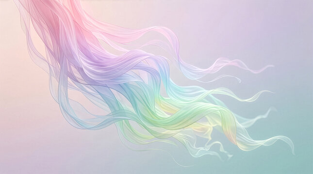Luminous Spectral Cascade Holographic Gradient for AR Interface Design