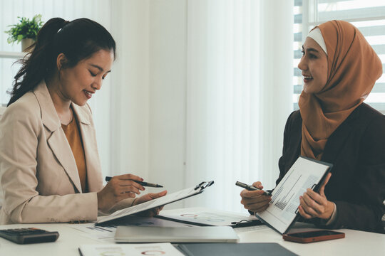 Professional Business Consultation Between Female Professionals