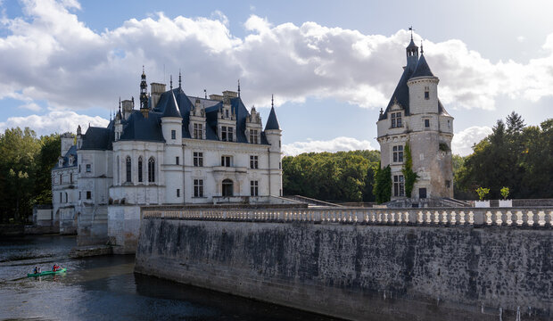 Jardins du Ch&acirc;teau de Chenonceau, Touraine, France