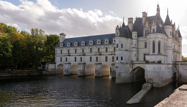 Jardins du Ch&acirc;teau de Chenonceau, Touraine, France