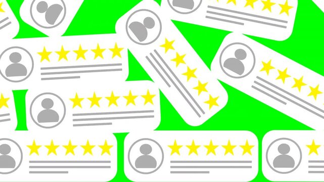 Rating Five Stars. Customer Reviews with a lot of positive and good five star comments and reviews.