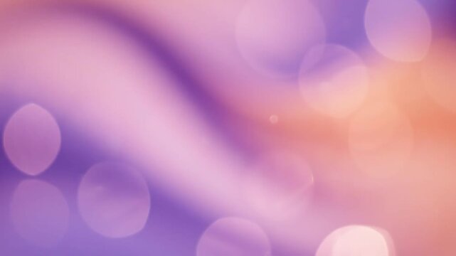A Serene Abstract Background Transition Featuring Soft Colors and Gentle Bokeh Effects, Perfect for Artistic and Calming Visual Experiences