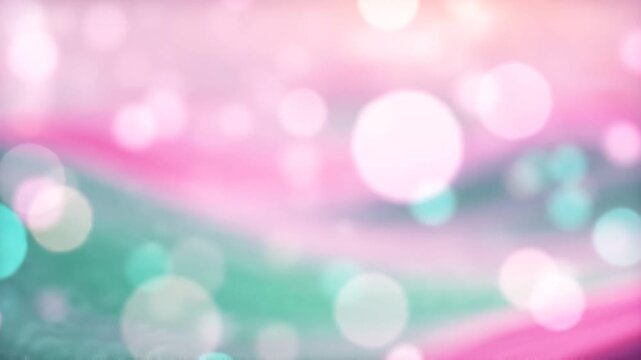 A Dreamy Landscape of Soft Colors and Ethereal Light: A Captivating Visual Journey Through a Magical Bokeh World Filled with Harmony and Serenity