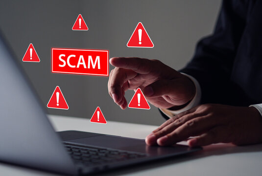 The concept of reporting online scams, harmful posts, and deceptive advertisements on social media.