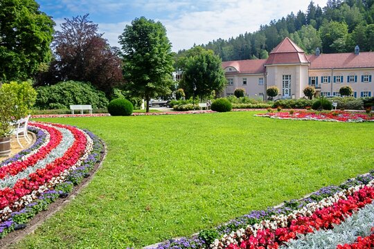 bad elster, deutschland - kurpark 