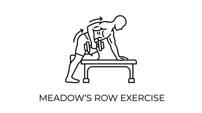 Athletic individual performing meadow's row exercise using barbell landmine at fitness center focusing on unilateral back muscle activation and core stability for strength conditioning