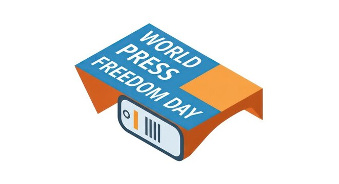 World Press Freedom Day Symbol.