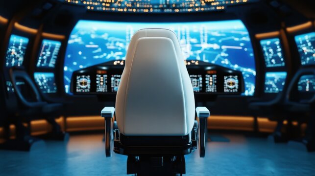 Authentic aviation training in cctv style a realistic educational experience captured in gigapixel detail