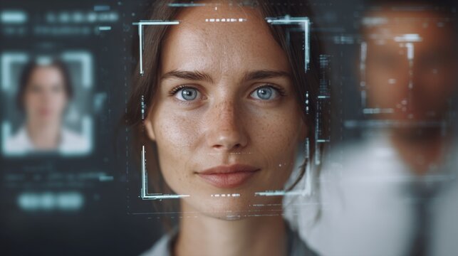 HR specialist using artificial intelligence tools to streamline candidate screening, analyze applicant information, and improve hiring efficiency with intelligent recruitment solutions.