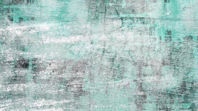 Dynamic abstract grunge-style background in light tones on a rough concrete wall with stones, looping texture animation.