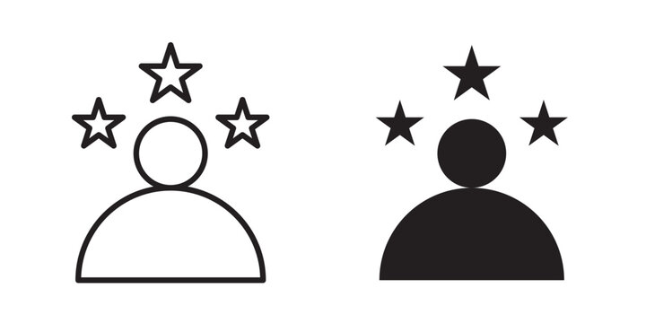 VIP person icon
