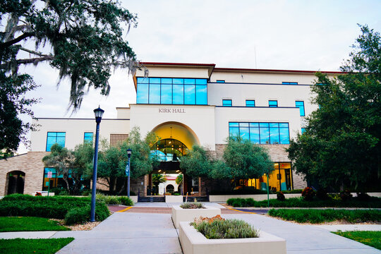 St. Leo, Florida, USA - 10 04 2025: Saint Leo University, A Top Catholic University in Florida.	