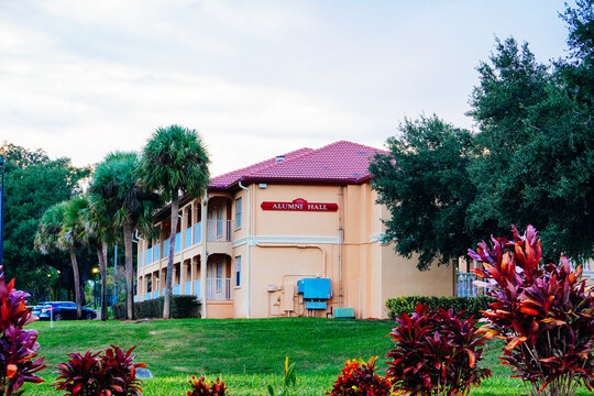St. Leo, Florida, USA - 10 04 2025: Saint Leo University, A Top Catholic University in Florida.	