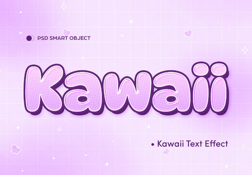 Kawaii Text Effect