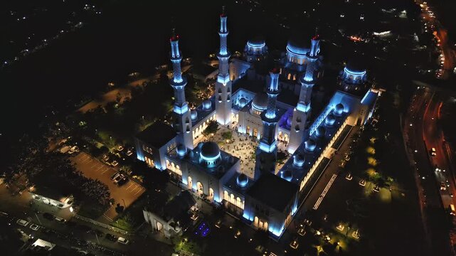 Sheikh Zayed Mosque in Solo Central Java