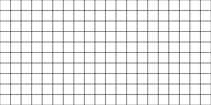 Minimal square grid seamless geometric pattern with clean linear background