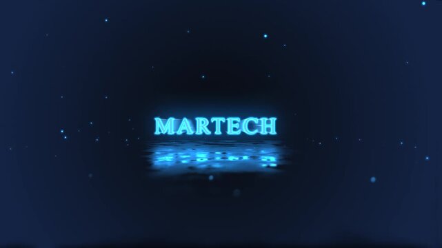 Martech word on marketing
