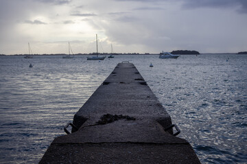 Obraz premium pier in the sea