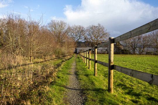 old wooden fence