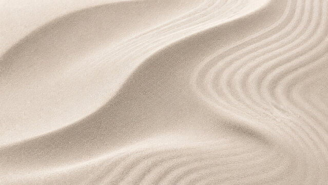 Minimalist Abstract Background of Soft Shifting Sand Patterns