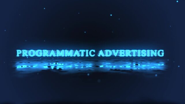 Programmatic advertising word on marketing