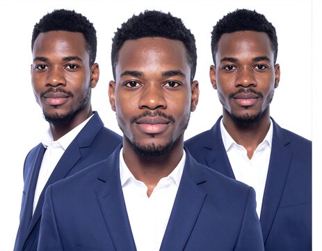 Three Men in Suits.