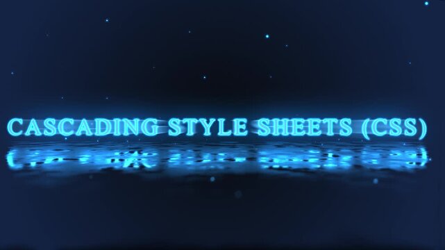 Cascading style sheets (CSS) word on marketing