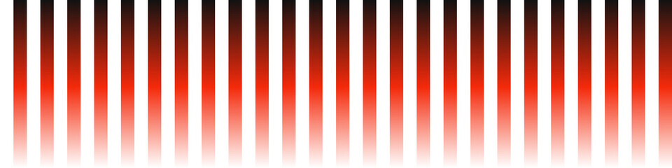 Fototapeta premium Gradient pattern with vertical stripes in black and red tones - Concept of seamless gradient pattern 