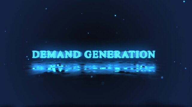 Demand generation word on marketing