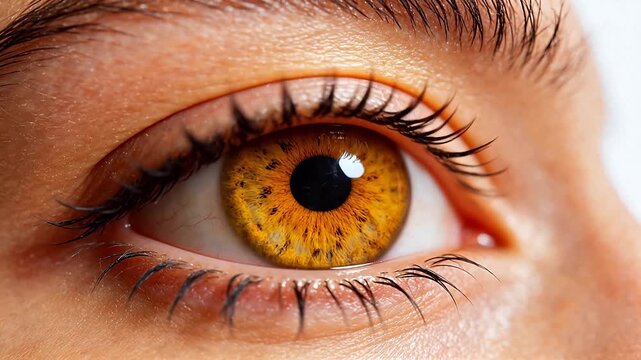 Closeup of a human eye