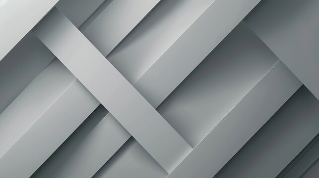 Abstract background displays intersecting geometric beams creating a structured architectural pattern.