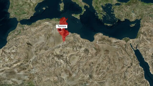 Tunisia Map