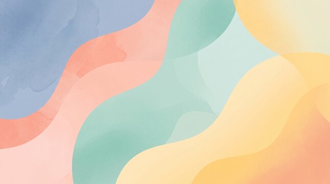 brightly colored abstract 2-dimensional design for a graphic design background image 