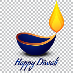 Happy Diwali. Indian festivals of light with Diwali elements. vector © zi_zoup
