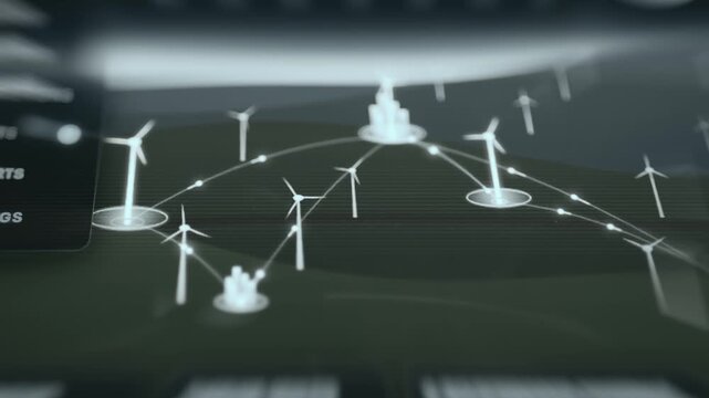 Wind farm electrical network layout