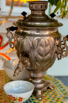 Vintage samovar celebrates tradition and heritage