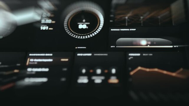 Dashboard for monitoring wind turbine telemetry and maintenance