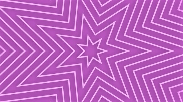 Abstract geometric star pattern with layered lines and soft shadows clean bright background design animation