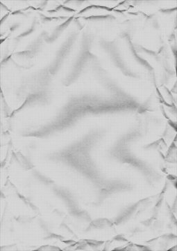 Large vector halftone paper texture with a transparent background