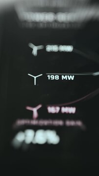 Power Rerouting Diagram for wind farm renewable energy