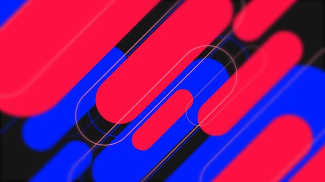 Colorful loop animation background 4k