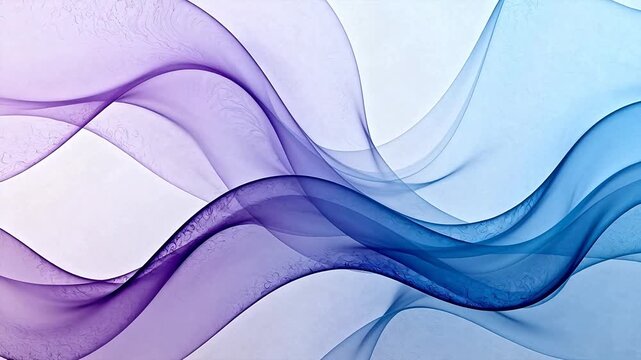 Abstract flowing fabriclike shapes